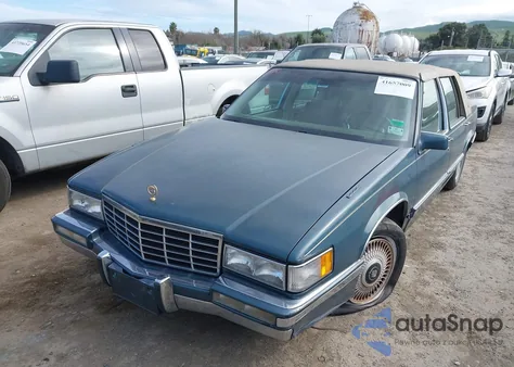 1993 Cadillac Deville z USA, uszkodzony, nr VIN 1G6CD53B2P4237946